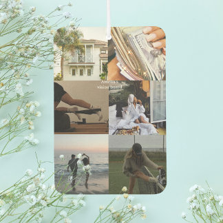 Create your own Collage Manifestation Car Air Freshener