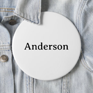 Create Your Own Colossal 6" Round 6 Cm Round Badge