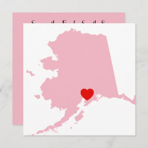 Create Your Own Colour Alaska Wedding Invitation