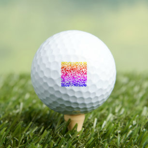 Create Your Own Colour QR Code Golf Balls