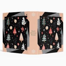 Create Your Own Colourful Christmas Pine Trees