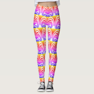 Create Your Own Colourful Feminine Design Leggings