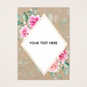Create Your Own Colourful Floral Border