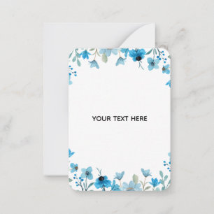 Create Your Own Colourful Floral Border Card