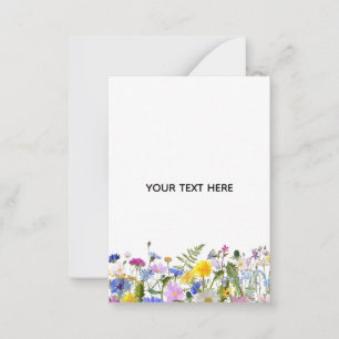 Create Your Own Colourful Floral Card