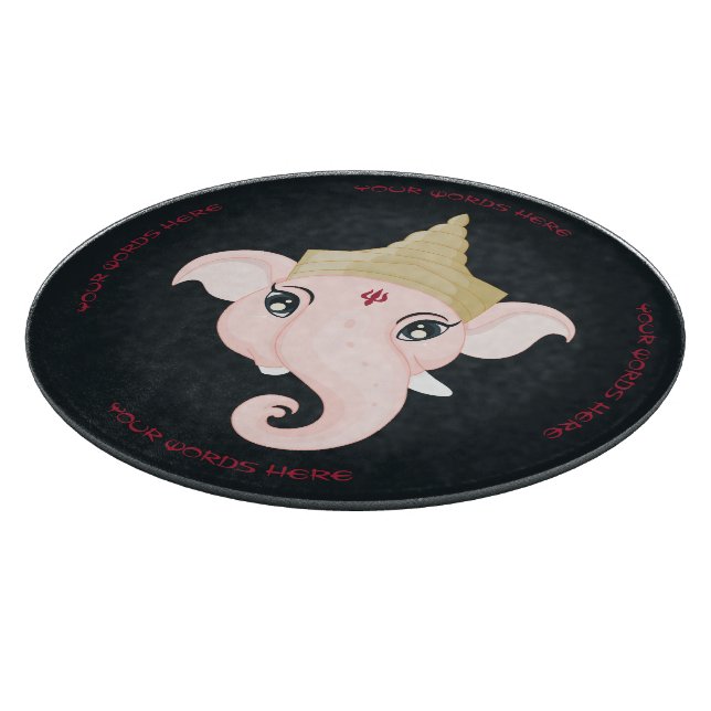 Create Your Own Colourful Ganesh Cutting Board (Corner)