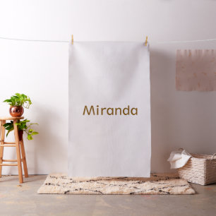 Create Your Own Combed Cotton Fabric