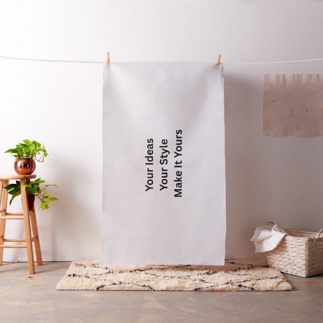 Create Your Own Combed Cotton Fabric (In Situ)