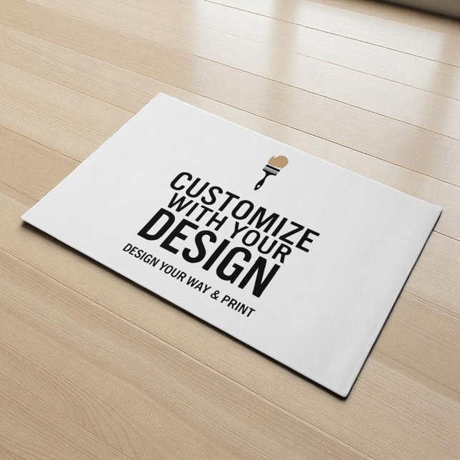 Create Your Own Company Branded Custom Minimalist  Doormat (Creator Uploaded)