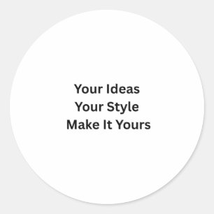 Create Your Own Company Logo Sticker