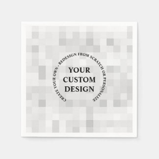 Create Your Own Completely Custom Napkin