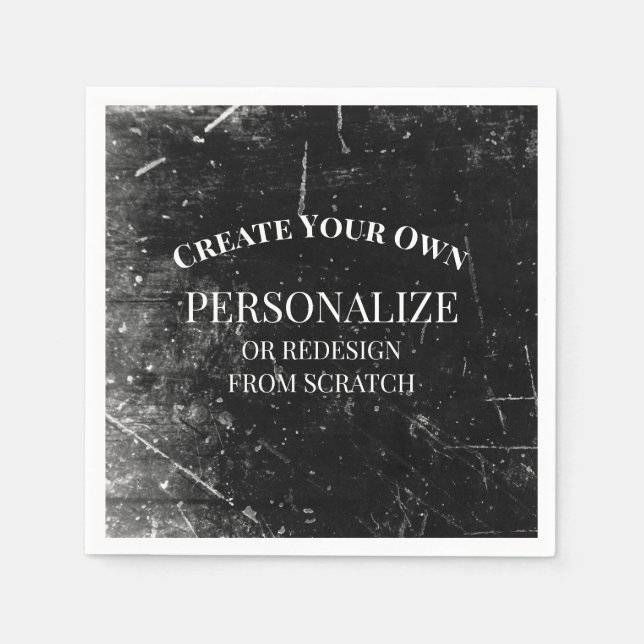 Create Your Own Completely Customised Napkin (Front)
