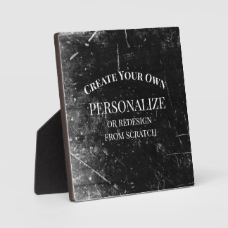 Create Your Own Completely Customised Plaque