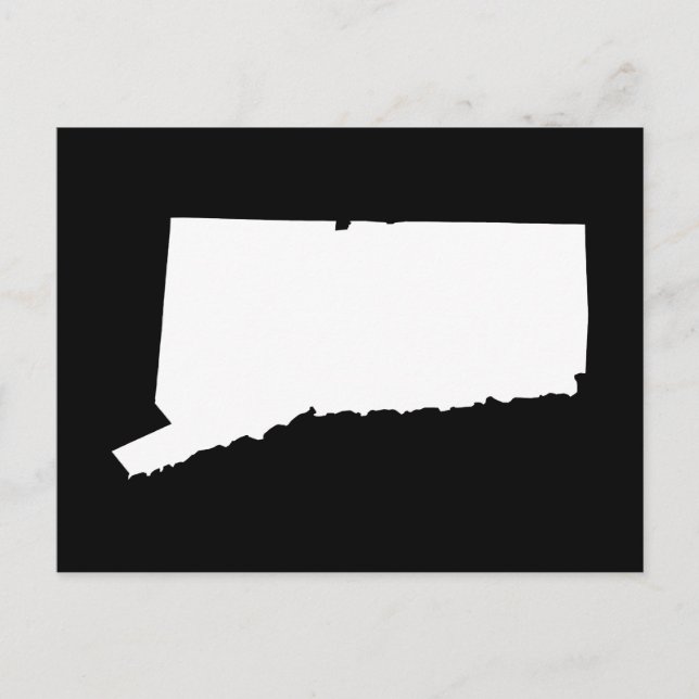 Create Your Own Connecticut Moving Announcement Postcard (Front)