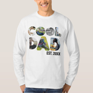 Create your own cool dad 7 letter photo for him T-Shirt