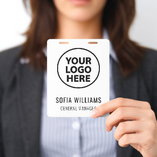 Create Your Own Corporate Employee ID Badge