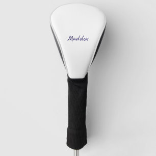 Create Your Own Cotton and Polyester Driver Golf Head Cover