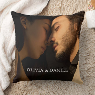 Create Your Own Couple Photo Gift Cushion