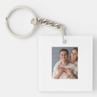 Create Your Own Couples Photo Custom Picture Key Ring
