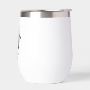 Create Your Own Couples Photo & Text Stemless Wine