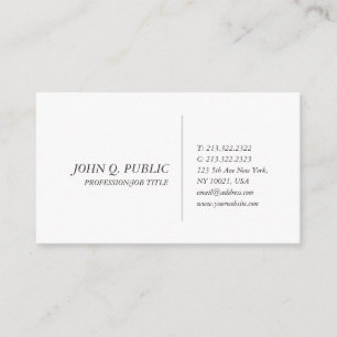 Create Your Own Creative Simple Design Chic Business Card