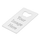 Create Your Own Credit Card Bottle Opener