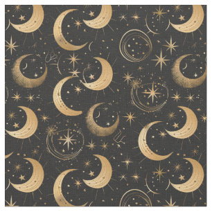 Create Your Own Crescent Moon Celestial Fabric