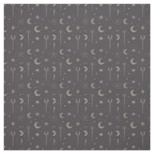 Create Your Own Crescent Moon Magic Wands Black Fabric