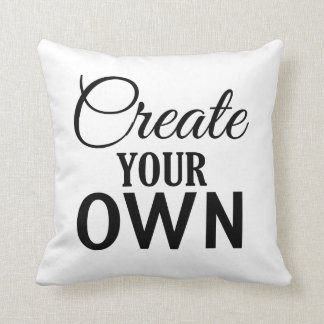 Create Your Own Cushion
