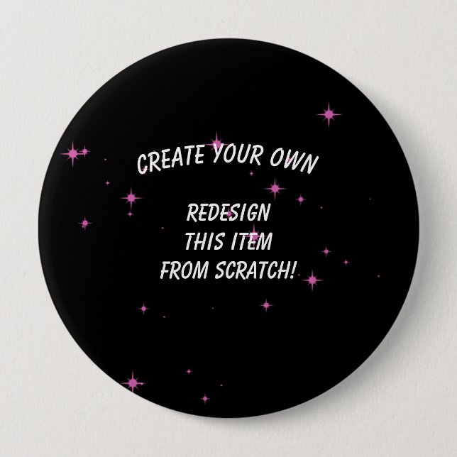Create Your Own Custom 10 Cm Round Badge (Front)