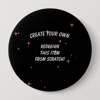 Create Your Own Custom 10 Cm Round Badge