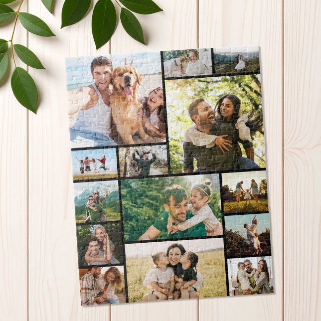 Create Your Own Custom 14 Photo Collage Jigsaw Puzzle (Creator Uploaded)