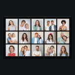 Create Your Own Custom 15 Photo Collage<br><div class="desc">Create your own 15 Photo Collage for Christmas, Birthdays, Weddings, Anniversaries, Graduations, Father's Day, Mother's Day or any other Special Occasion, with our easy-to-use design tool. Add your favourite photos of friends, family, vacations, hobbies and pets and you'll have a stunning, one-of-a-kind photo collage. Our custom photo collage is perfect...</div>