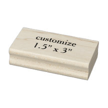 create your own custom 1.5" x 3" no handle