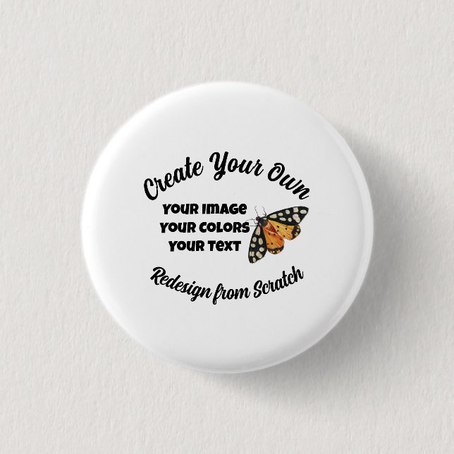 Create Your Own Custom 3 Cm Round Badge (Front)