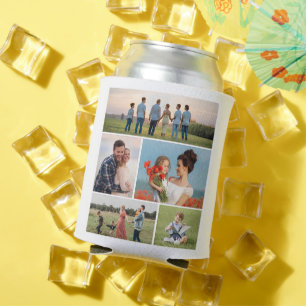 Create Your Own Custom 5 Photo Collage  Can Cooler