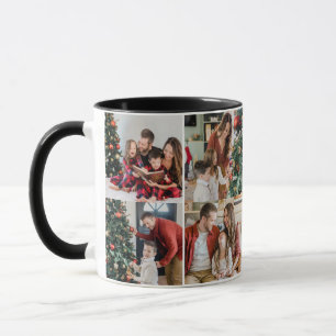 Create Your Own Custom 6 Photo Family Double Side Mug