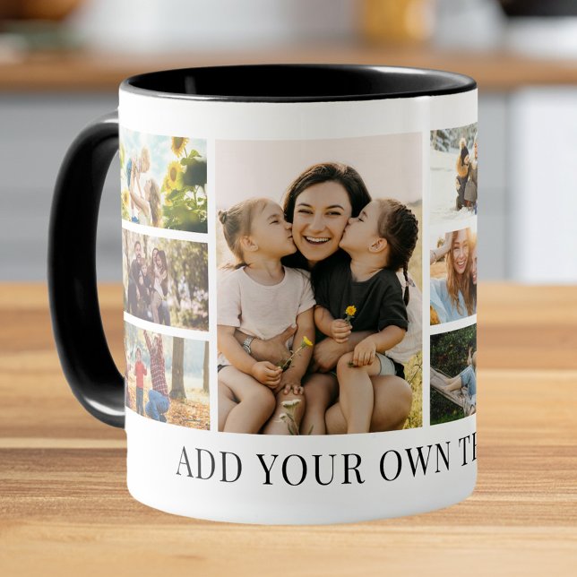 Create Your Own Custom 8 Photo Collage Mug (Creator Uploaded)