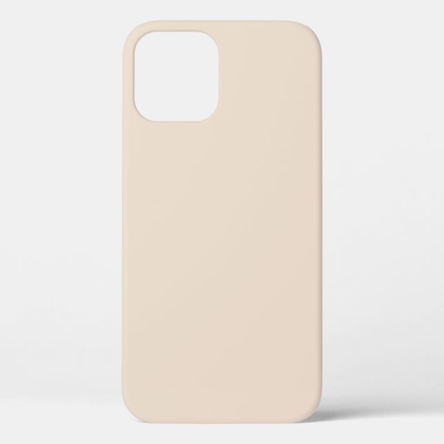 Create Your Own Custom Almond Beige Case-Mate iPhone Case (Back)