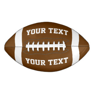 Create Your Own Custom American Football