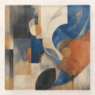 Create your own custom art glass coaster