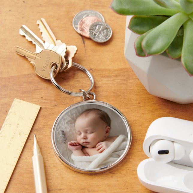 Create your own custom baby key ring (Desk)