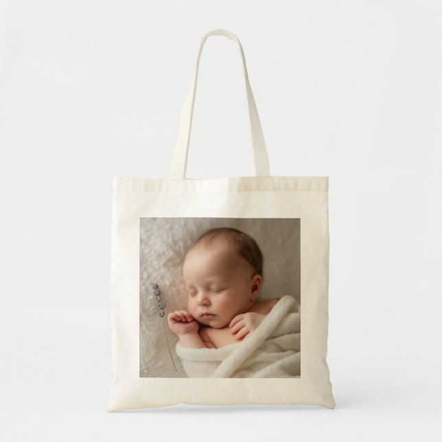 Create your own custom baby tote bag (Front)