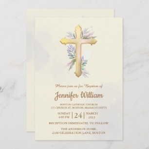 Create your own Custom Baptism Invitation