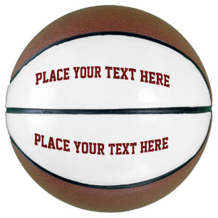 Create Your Own Custom Basketball