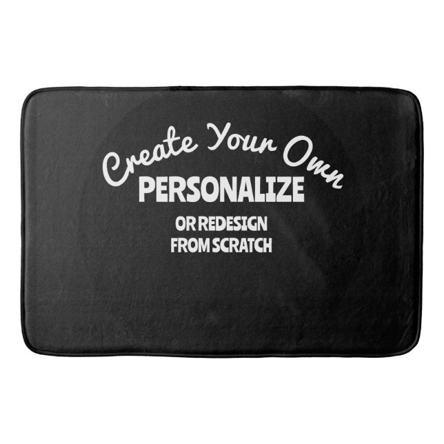 Create Your Own Custom Bath Mat (Front)