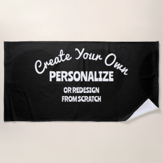 Create Your Own Custom Beach Towel