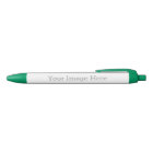 Create Your Own Custom Black Trim Pen, Black Ink