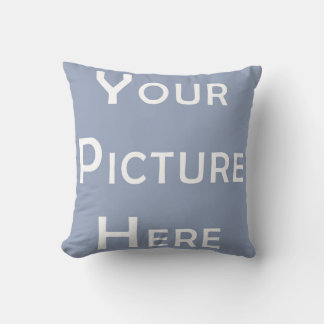 Create Your Own Custom Blank Template Photo Design Cushion