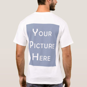 Create Your Own Custom Blank Template Photo Design T-Shirt